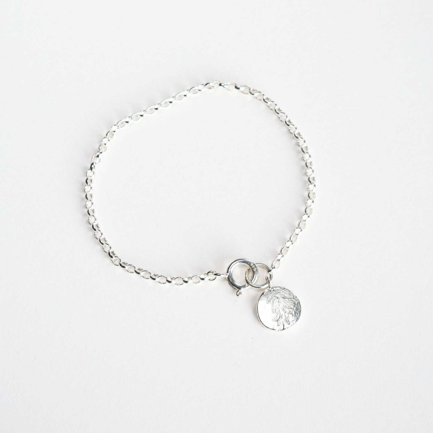 Bracelet on a white background