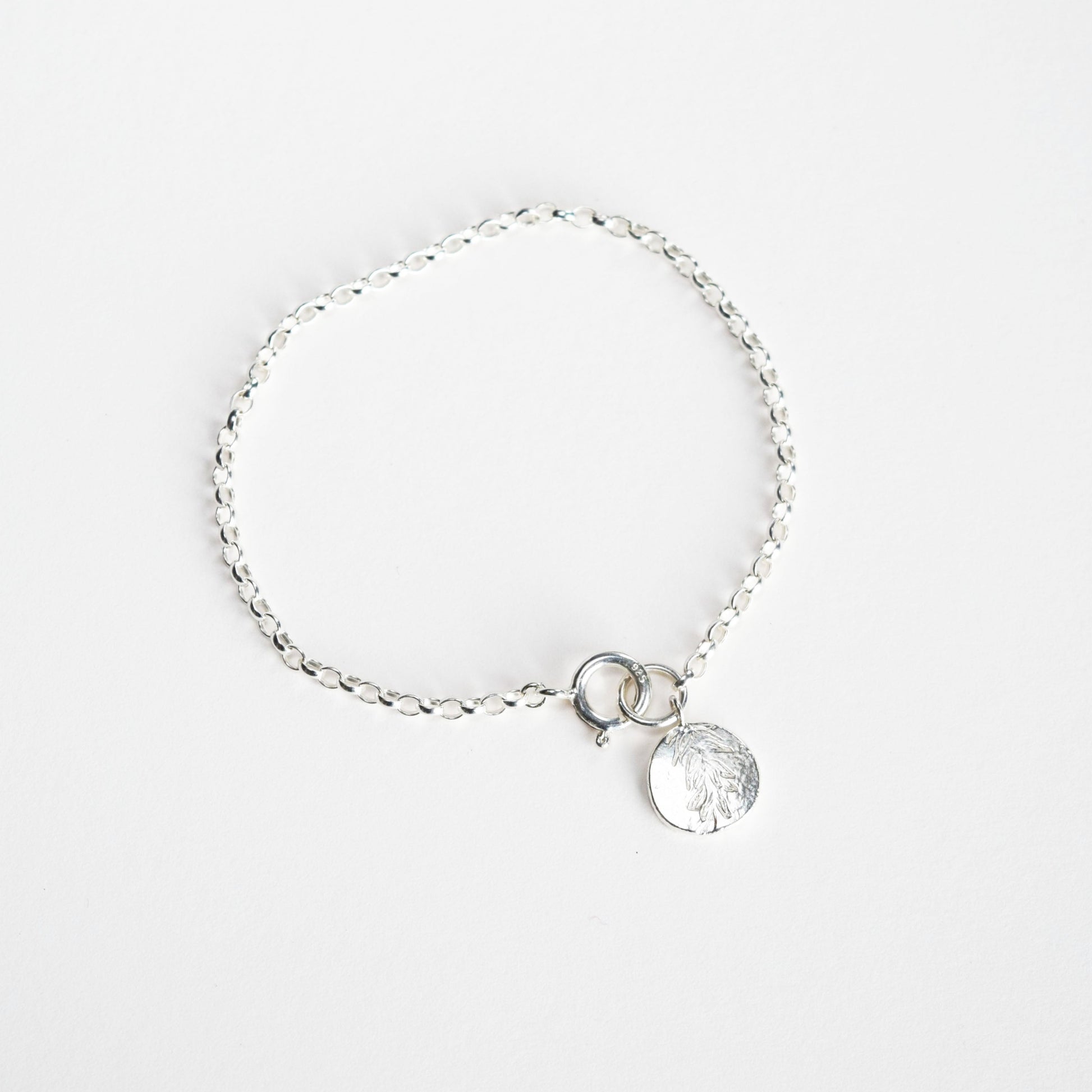 Bracelet on a white background