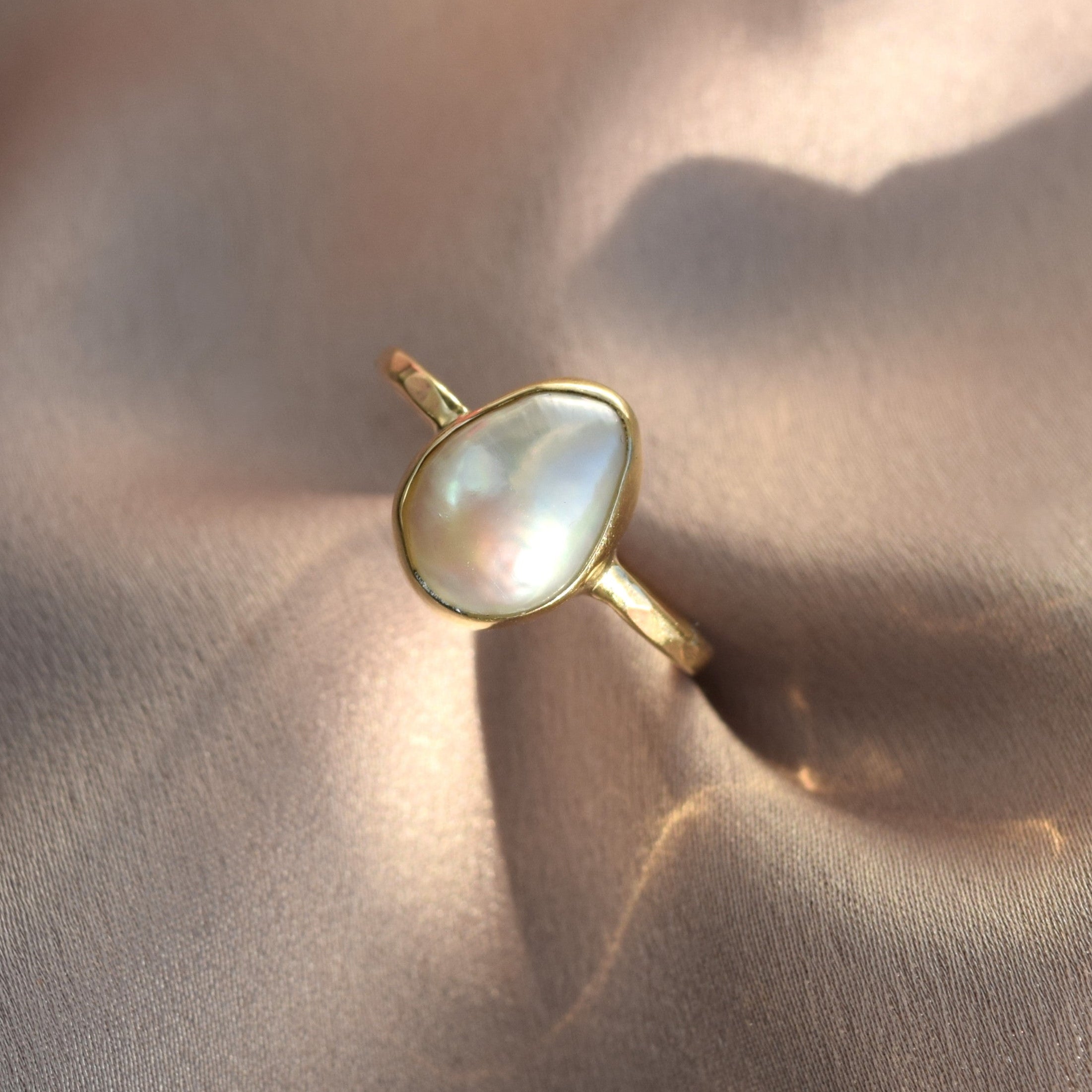 Sustainable pearl jewellery uk handmade in recycled gold and silver