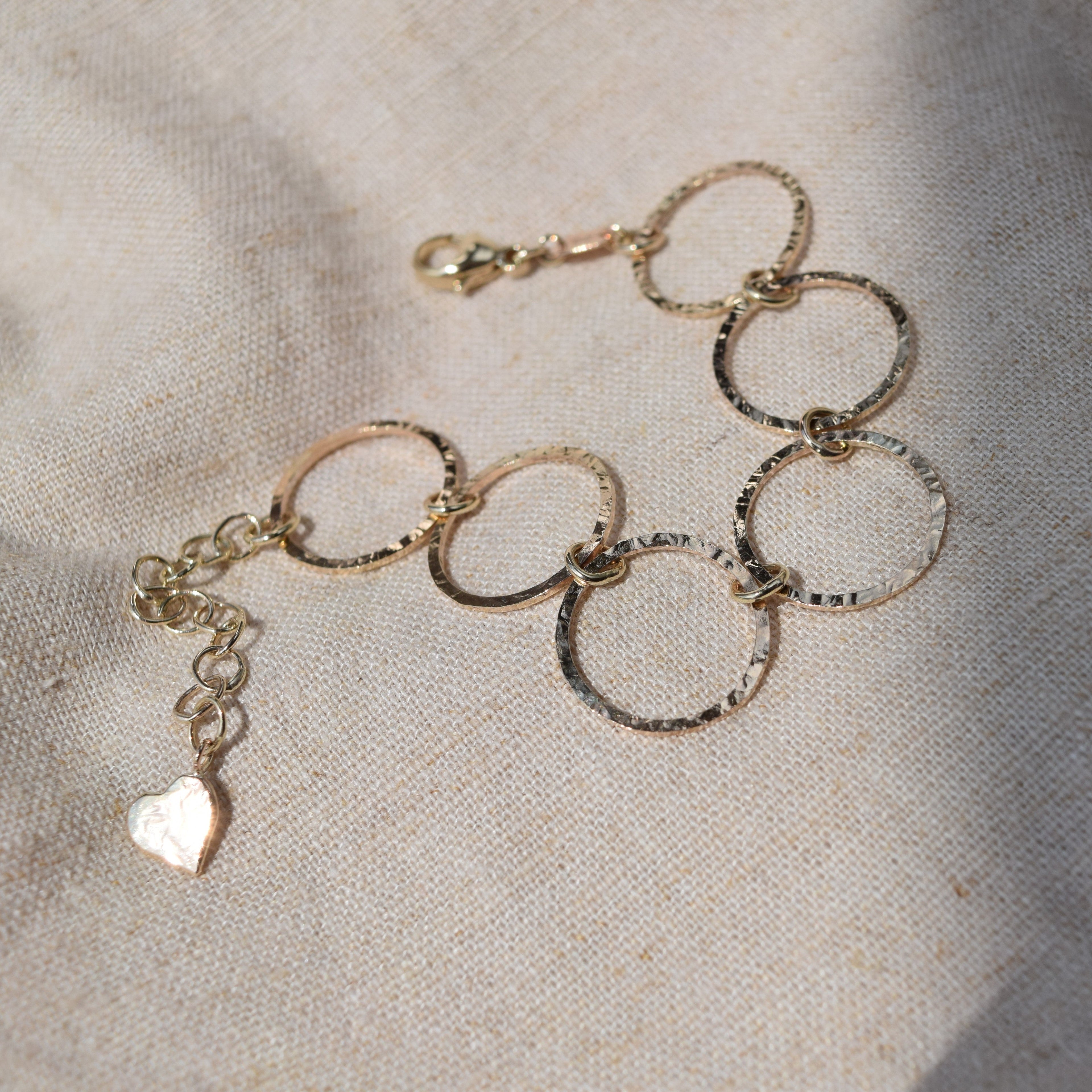 Bespoke recycled gold bracelet Glasgow, Scotland