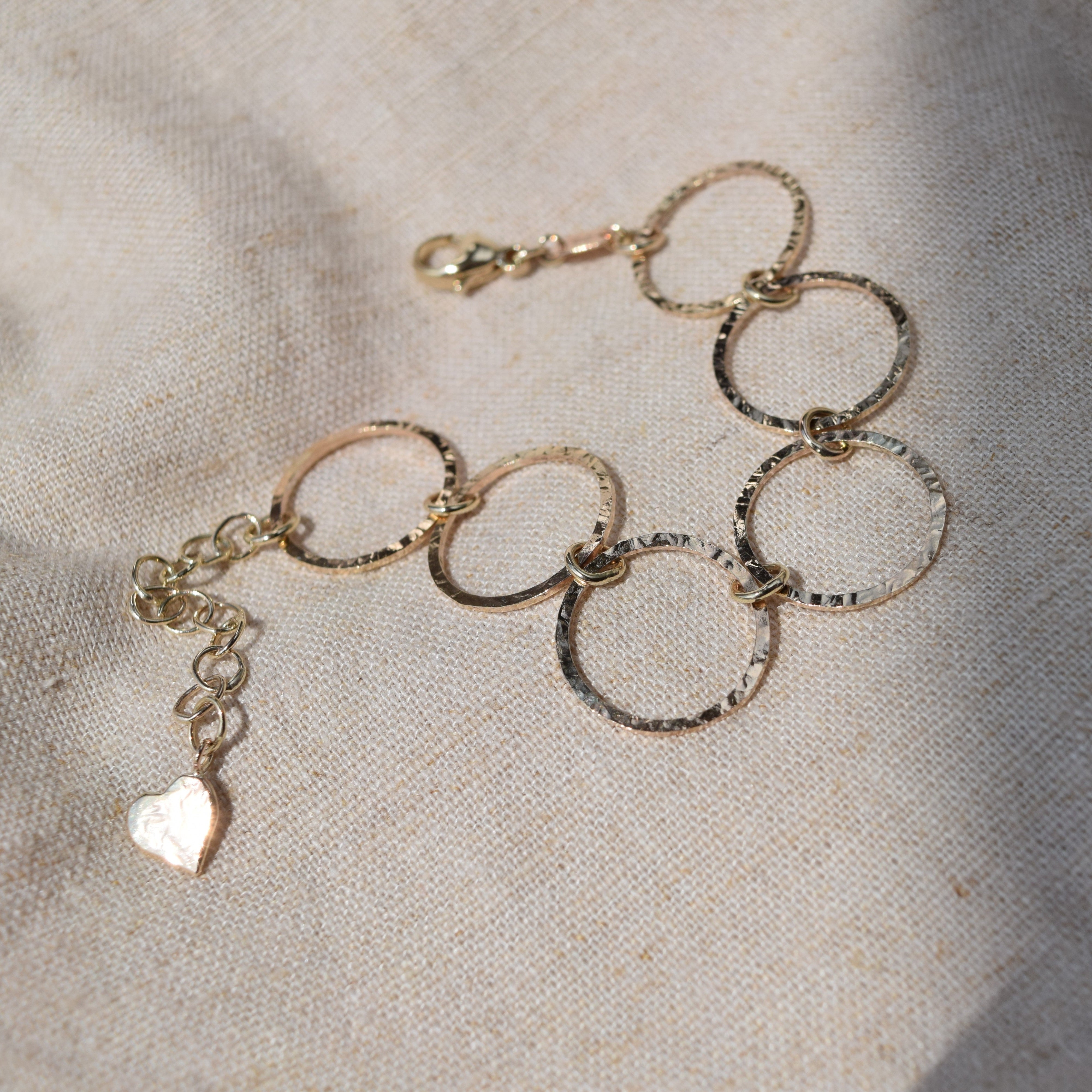 Bespoke recycled gold bracelet Glasgow, Scotland