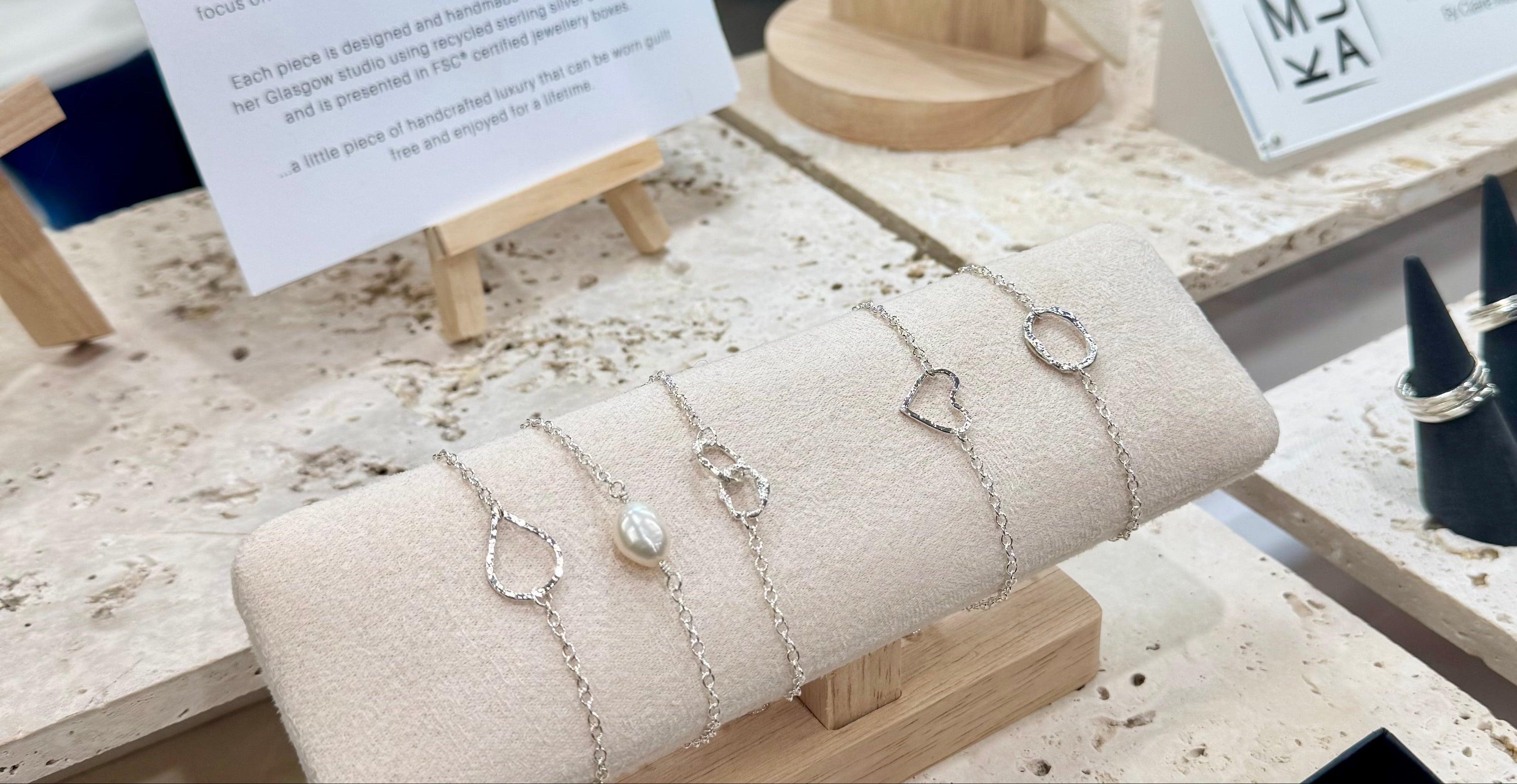 Beautiful handmade jewellery created in Glagsow, Scotland. 