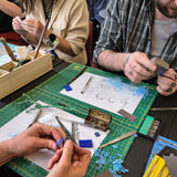 Jewellery making workshop silver ring carving glasgow scotland