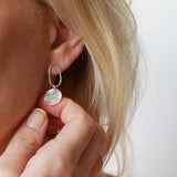 Ethical everyday Isla Earrings handmade in Glasgow, UK