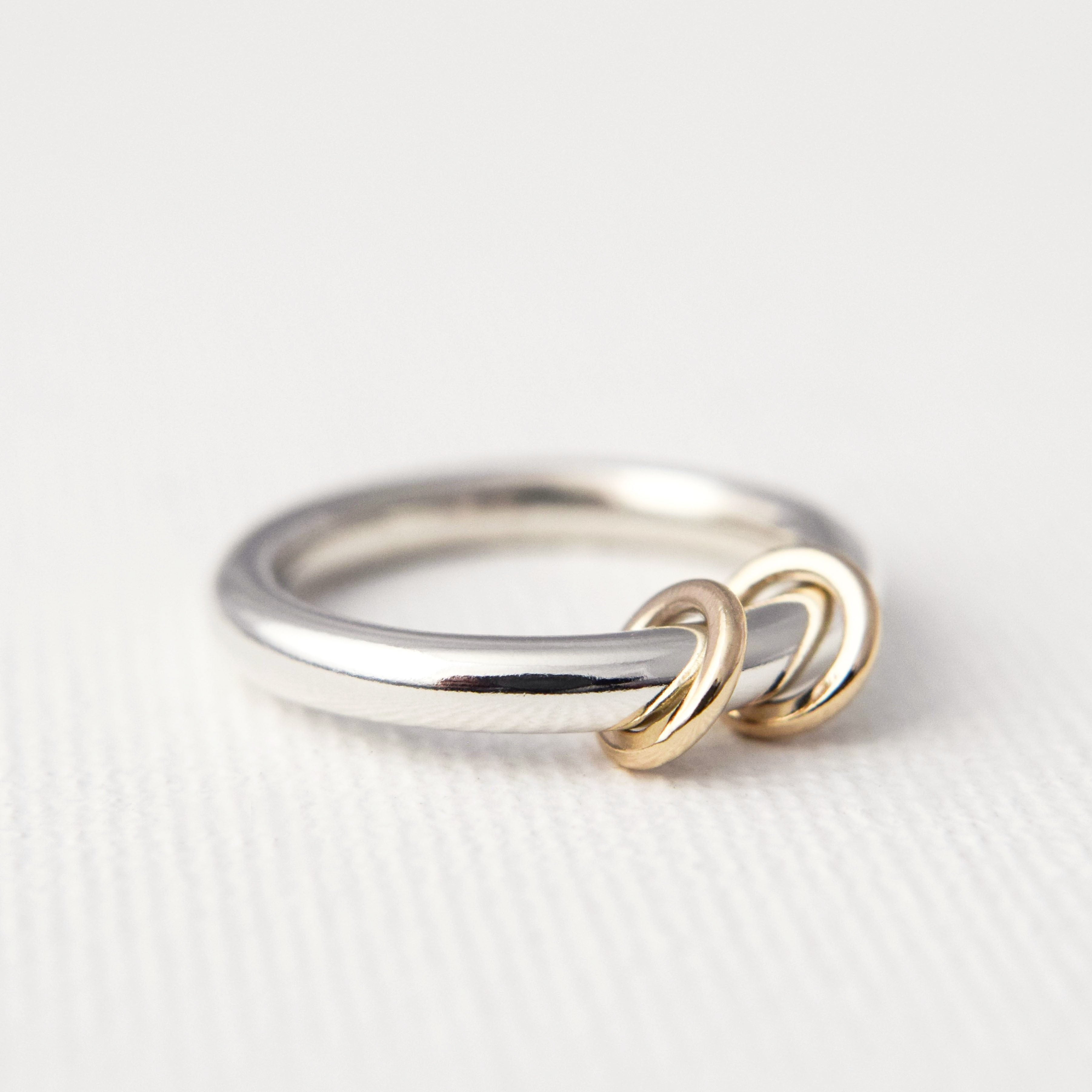 product image of hoop spinner ring