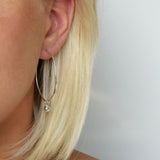 Hand Formed Oval Hoops