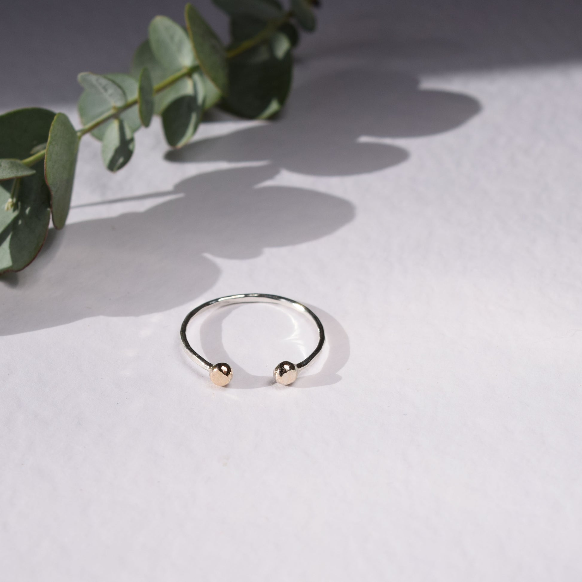 Product image of gold dot ring