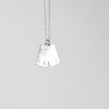 Personalised necklace with initials H and E