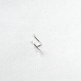 Sustainable flat back cartilage earring handmade Scotland UK