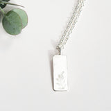 nature lovers necklace symbolising growth and resilience and ac connection to nature